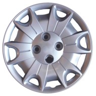 724-14 4 PEZZI.JPG Copricerchi Da 14" Pollici Compatibili Per Fiat Panda 4X4 Dal 2004 Al 2011 Articolo Non Originale E Senza Log