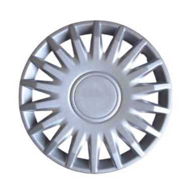 727-15 4 PEZZI.JPG Copricerchi Da 15" Pollici Compatibili Per Fiat Stilo Dal 2004 Al 2008 - Bravo Dal 2007 Al 2014 Senza Logo