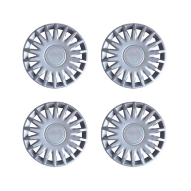 727-15.JPG Copricerchi Da 15" Pollici Compatibili Per Fiat Stilo Dal 2004 Al 2008 - Bravo Dal 2007 Al 2014 Senza Logo