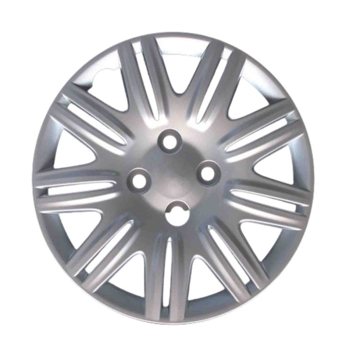 732-14 4 PEZZI.JPG Copricerchi Da 14" Pollici Compatibili Per Fiat Doblo' Restyling Dal 2005 Al 2010 Articolo Non Originale E Se