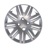 732-14 4 PEZZI.JPG Copricerchi Da 14" Pollici Compatibili Per Fiat Doblo' Restyling Dal 2005 Al 2010 Articolo Non Originale E Se