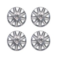 Copricerchi Da 14" Pollici Compatibili Per Fiat Doblo' Restyling Dal 2005 Al 2010 Articolo Non Originale E Senza Logo