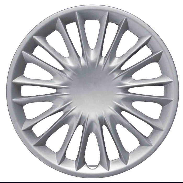 739-15_4 PEZZI.jpg Copricerchi Da 15" Pollici Compatibili Per Lancia New Y Dal 2007 Al 2011 Articolo Non Originale E Senza Logo