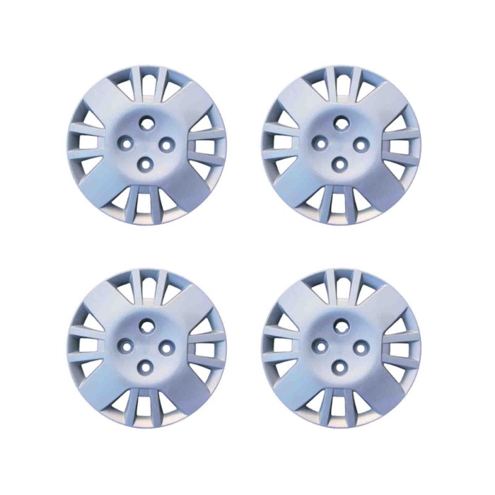 740-14.JPG Copricerchi Da 14" Pollici Compatibili Per Fiat Fiorino Dal 2007 Al 2016 Articolo Non Originale E Senza Logo