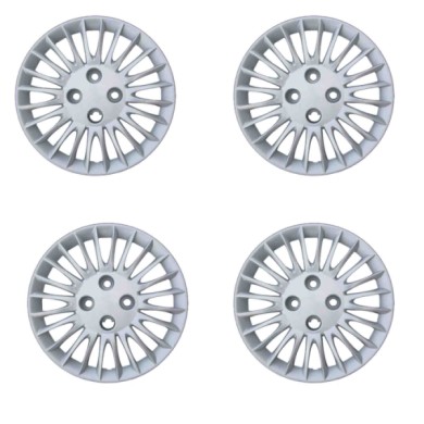 742-14.JPG Copricerchi Da 14" Pollici Compatibili Per Fiat New Lancia Ypsilon Dal 2006 Al 2011 Articolo Non Originale E Senza Lo