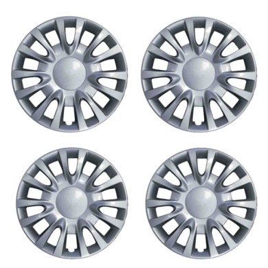 745-16.JPG Copricerchi Da 16" Pollici Compatibili Per Fiat Delta 2° Serie Dal 2008 Al 2015 Articolo Non Originale E Senza Logo