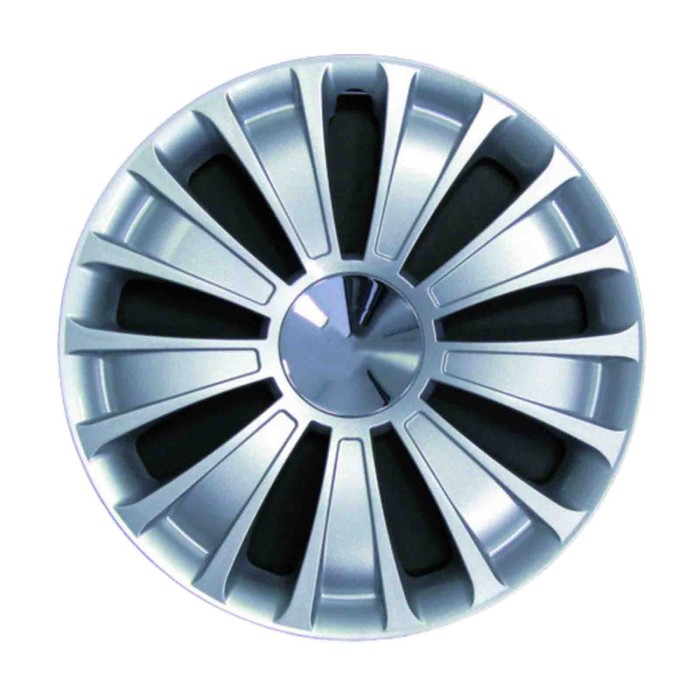 746-16 4 PEZZI.JPG Copricerchi Da 16" Pollici Compatibili Per Fiat Mito Dal 2009 Al 2013 Articolo Non Originale E Senza Logo