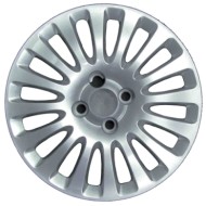 747-15_4 PEZZI.jpg Copricerchi Da 15" Pollici Compatibili Per Fiat Grande Punto Evo Dal 2009 Al 2012 Articolo Non Originale E Se