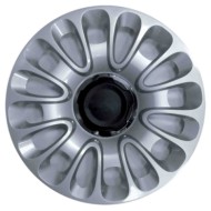 757-15 4 PEZZI.JPG Copricerchi Da 15" Pollici Compatibili Per Fiat 500L Dal 2012 Al 2017 Articolo Non Originale E Senza Logo