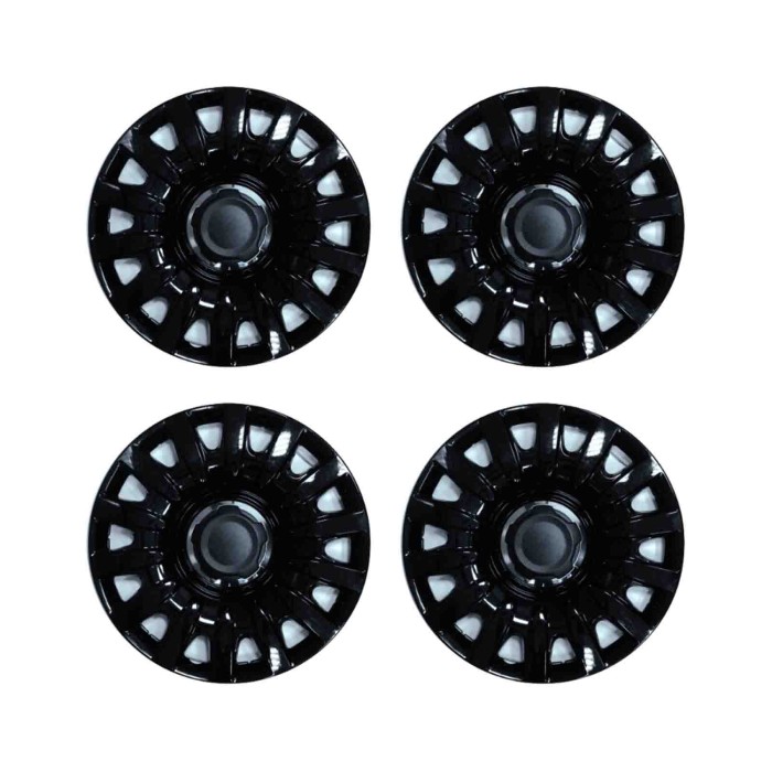 758-16.JPG Copricerchi Da 16" Pollici Compatibili Per Fiat 500L Dal 2012 Al 2017 Articolo Non Originale E Senza Logo