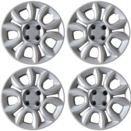 Copricerchi Da 15" Pollici Compatibili Per Fiat Panda 3° Serie Dal 2012 Al 2025 Articolo Non Originale E Senza Logo