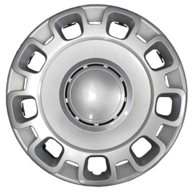 762-15_4 PEZZI.jpg Copricerchi Da 15" Pollici Compatibili Per Fiat 500 S Dal 2012 Al 2015 Articolo Non Originale E Senza Logo
