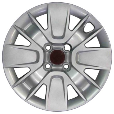767-14_4 PEZZI.jpg Copricerchi Da 14" Pollici Compatibili Per Fiat Panda 3° Serie Dal 2012 In Poi Articolo Non Originale E Senza