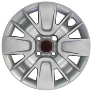 767-14_4 PEZZI.jpg Copricerchi Da 14" Pollici Compatibili Per Fiat Panda 3° Serie Dal 2012 In Poi Articolo Non Originale E Senza