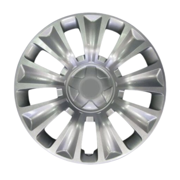 786-16 4 PEZZI.jpg Copricerchi Da 16" Pollici Compatibili Per Fiat Tipo Dal 2015 Al 2024 Articolo Non Originale E Senza Logo