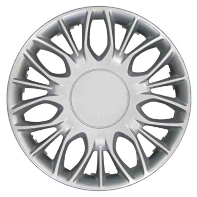 771-15_4 PEZZI.jpg Copricerchi Da 15" Pollici Compatibili Per Lancia New Lanica Ypsilon Dal 2016 Al 2023 Articolo Non Originale 