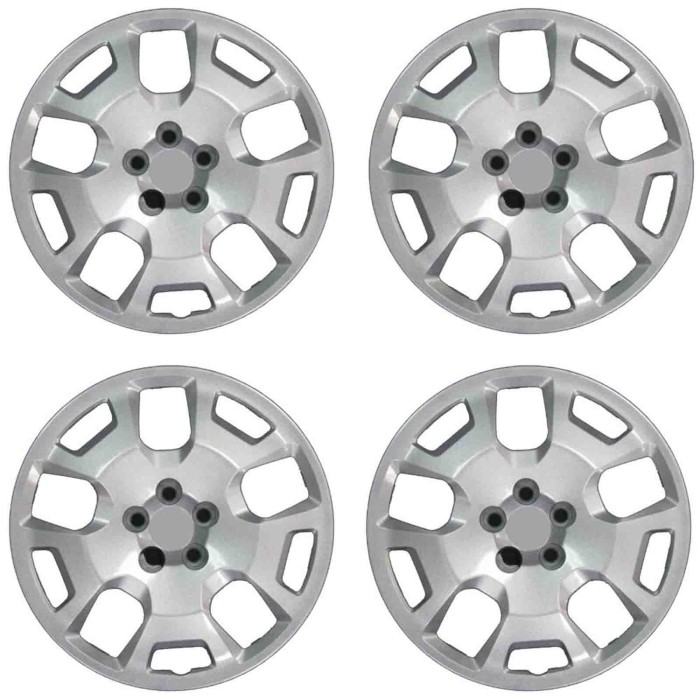 774-16.JPG Copricerchi Da 16" Pollici Compatibili Per Fiat Doblo' Dal 2014 Al 2022 Articolo Non Originale E Senza Logo