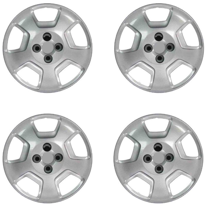 775-15.JPG Copricerchi Da 15" Pollici Compatibili Per Fiat Fiorino Dal 2016 Al 2020 - Qubo Dal 2016 Al 2020 Senza Logo