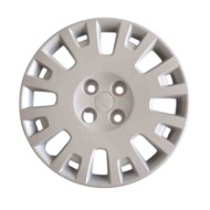 801-15 4 PEZZI.JPG Copricerchi Da 15" Pollici Compatibili Per Peugeot New Bipper Dal 2008 Al 2016 Articolo Non Originale E Senza