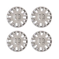 Copricerchi Da 15" Pollici Compatibili Per Peugeot New Bipper Dal 2008 Al 2016 Articolo Non Originale E Senza Logo