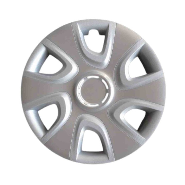 809-15 4 PEZZI.JPG Copricerchi Da 15" Pollici Compatibili Per Renault Clio Dal 2010 Al 2018 Articolo Non Originale E Senza Logo