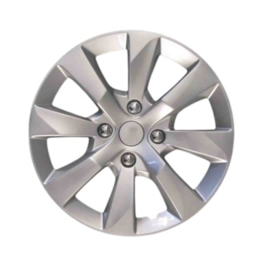 811-15 4 PEZZI.JPG Copricerchi Da 15" Pollici Compatibili Per Peugeot 2008 Dal 2013 Al 2019 Articolo Non Originale E Senza Logo