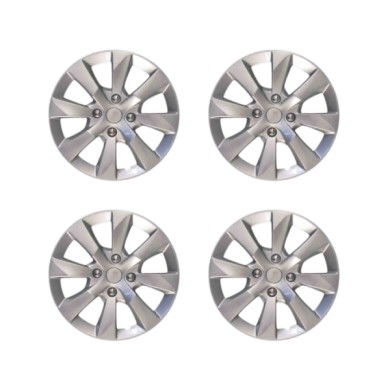 811-15.JPG Copricerchi Da 15" Pollici Compatibili Per Peugeot 2008 Dal 2013 Al 2019 Articolo Non Originale E Senza Logo