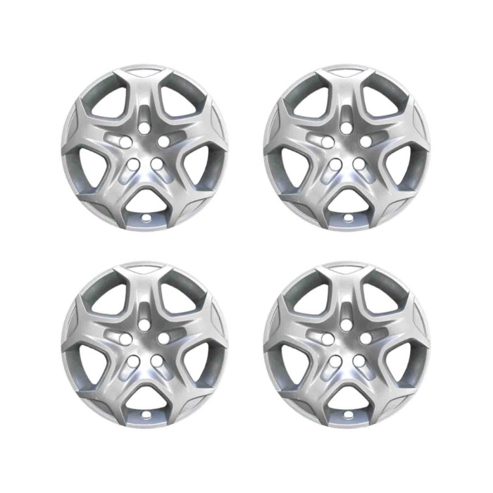 814-16.JPG Copricerchi Da 16" Pollici Compatibili Per Ford C-Max Dal 2010 Al 2016 Articolo Non Originale E Senza Logo