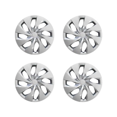 816-16.JPG Copricerchi Da 16" Pollici Compatibili Per Toyota Auris Dal 2013 Al 2019 Articolo Non Originale E Senza Logo