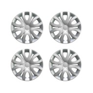 Copricerchi Da 15" Pollici Compatibili Per Tenault Clio Iv Dal 2012 Al 2020 Articolo Non Originale E Senza Logo