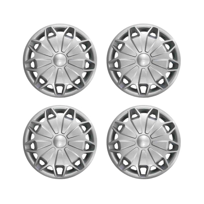 822-16.JPG Copricerchi Da 16" Pollici Compatibili Per Ford Transit Sostom Dal 2014 Al 2022 Articolo Non Originale E Senza Logo