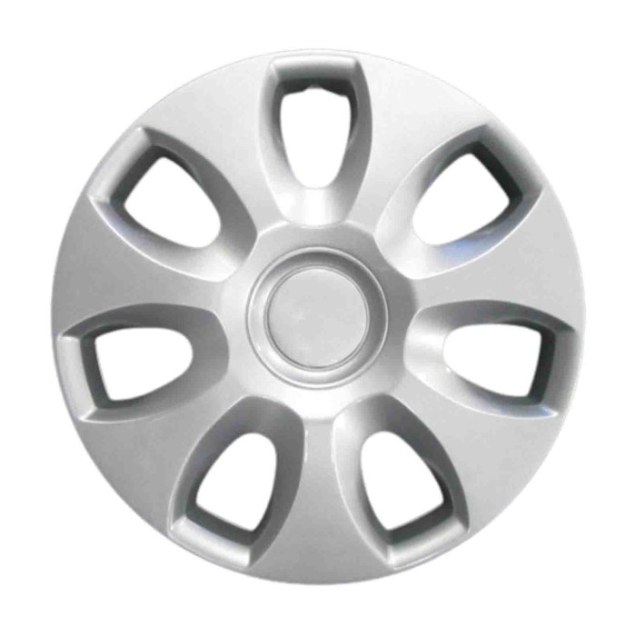 823-15 4 PEZZI.JPG Copricerchi Da 15" Pollici Compatibili Per Opel Corsa D Dal 2006 Al 2014 Articolo Non Originale E Senza Logo