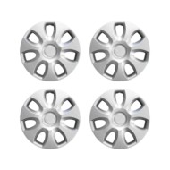 823-15.JPG Copricerchi Da 15" Pollici Compatibili Per Opel Corsa D Dal 2006 Al 2014 Articolo Non Originale E Senza Logo