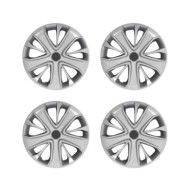 Copricerchi Da 15" Pollici Compatibili Per Renault Clio Dal Iv 2016 Al 2019 Articolo Non Originale E Senza Logo