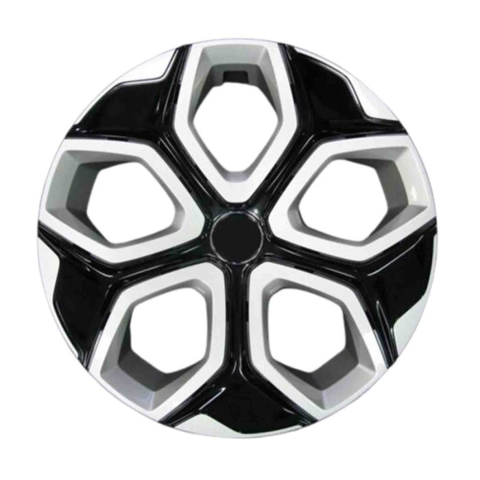 833-15 4 PEZZI.JPG Copricerchi Da 15" Pollici Compatibili Per Renault Twingo Dal 2019 Al 2024 Articolo Non Originale E Senza Log