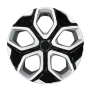 833-15 4 PEZZI.JPG Copricerchi Da 15" Pollici Compatibili Per Renault Twingo Dal 2019 Al 2024 Articolo Non Originale E Senza Log