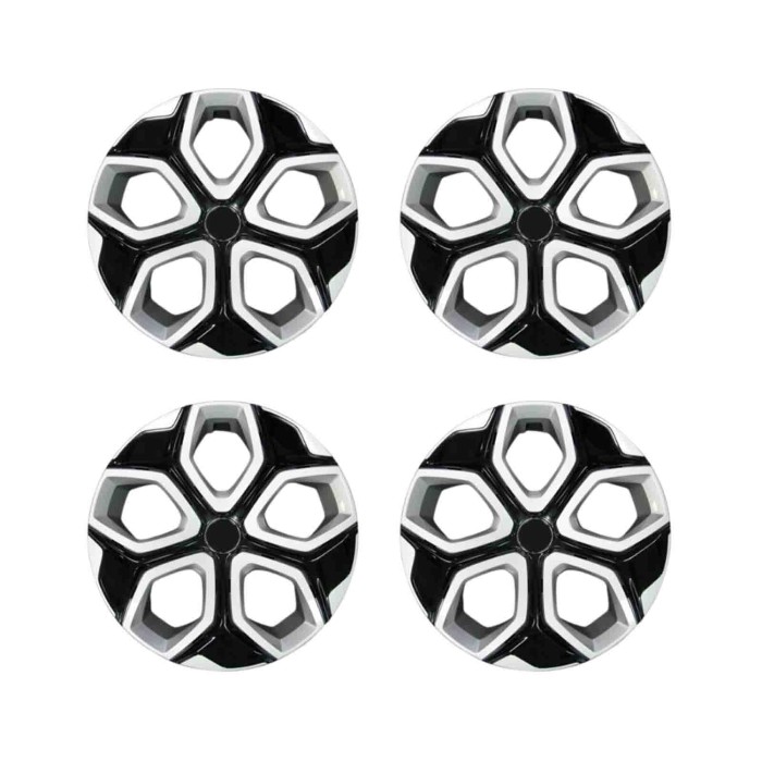 833-15.JPG Copricerchi Da 15" Pollici Compatibili Per Renault Twingo Dal 2019 Al 2024 Articolo Non Originale E Senza Logo