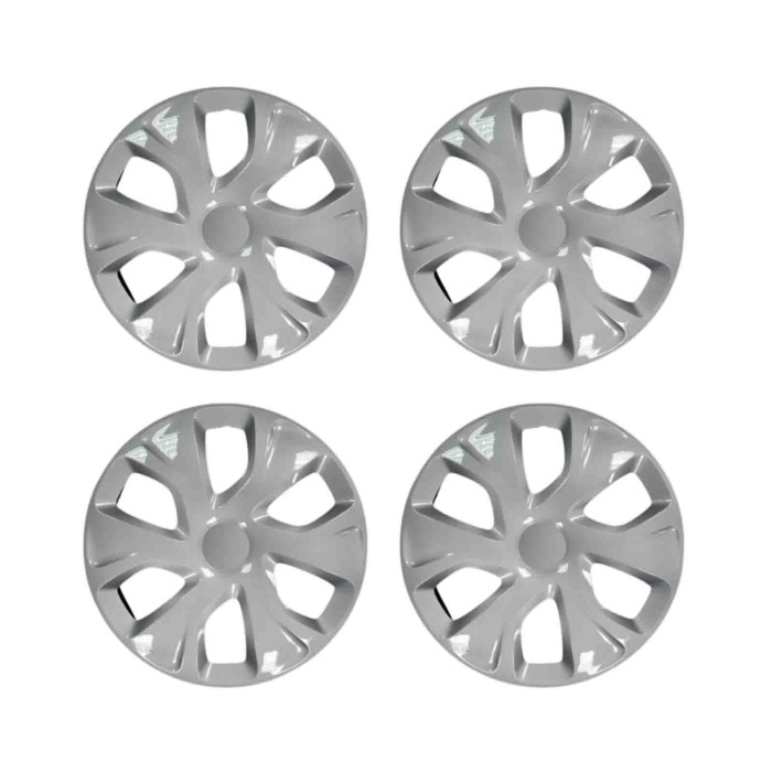 835-14.JPG Copricerchi Da 14" Pollici Compatibili Per Opel Karl Dal 2015 Al 2019 Articolo Non Originale E Senza Logo