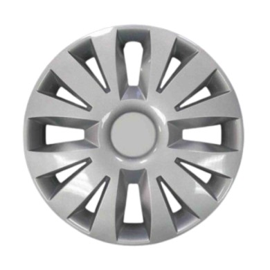 838-15 4 PEZZI.JPG Copricerchi Da 15" Pollici Compatibili Per Renault Clio Iii Dal 2005 Al 2013 - Modus Dal 2004 Al 2013 Senza L