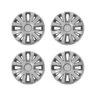 Copricerchi Da 15" Pollici Compatibili Per Renault Clio Iii Dal 2005 Al 2013 - Modus Dal 2004 Al 2013 Senza Logo