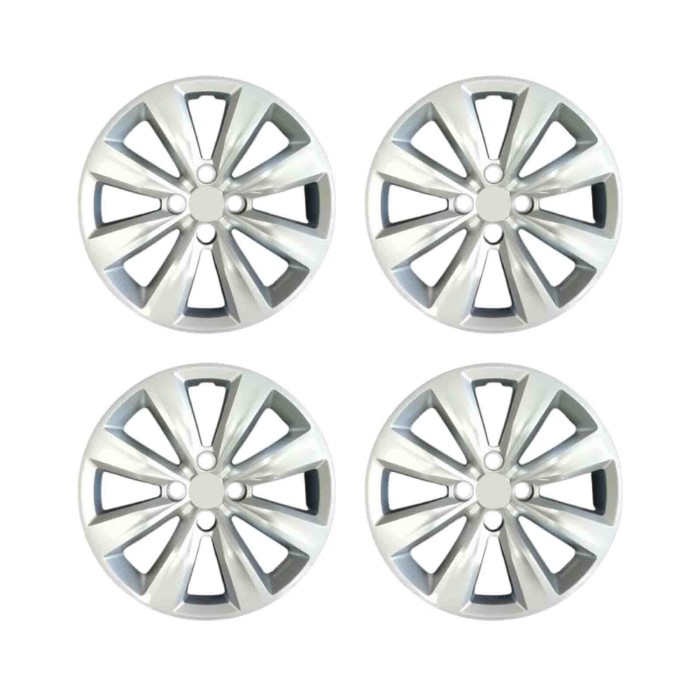 841-15.JPG Copricerchi Da 15" Pollici Compatibili Per Renault Clio V Dal 2019 Al 2023 Articolo Non Originale E Senza Logo