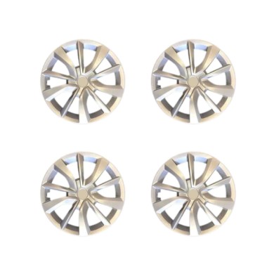 843-15.JPG Copricerchi Da 15" Pollici Compatibili Per Opel Corsa Dal 2019 Al 2023 Articolo Non Originale E Senza Logo