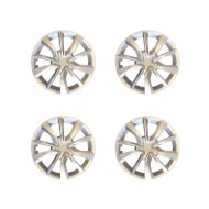 Copricerchi Da 15" Pollici Compatibili Per Opel Corsa Dal 2019 Al 2023 Articolo Non Originale E Senza Logo