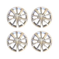 845-16.JPG Copricerchi Da 16" Pollici Compatibili Per Opel Corsa Dal 2019 Al 2023 Articolo Non Originale E Senza Logo