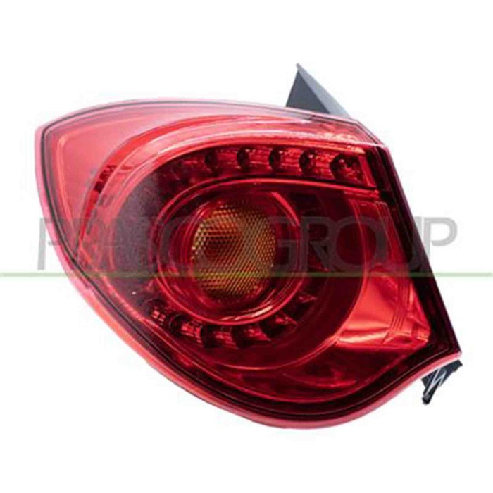 GIUSIN1.jpg Fanale Posteriore Sinistro Esterno Senza Porta Lampada Per Alfa Romeo Giulietta Dal 2010 Al 2016