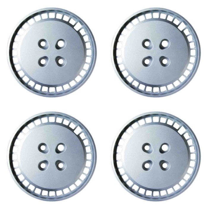 303-13.jpg Copricerchi Da 13" Pollici Compatibili Per Fiat Panda 1° Serie Restyling Dal 1986 Al 2003 Articolo Non Originale E Se