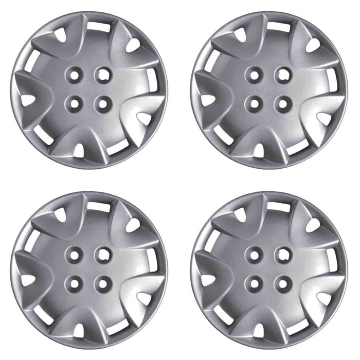 367-14.jpg Copricerchi Da 14" Pollici Compatibili Per Fiat Punto Sx Restyling Dal 1997 A 1999 Articolo Non Originale E Senza Log