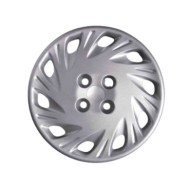 395-14 4 PEZZI.jpg Copricerchi Da 14" Pollici Compatibili Per Fiat Punto Hlx 2° Serie Dal 1999 Al 2010 Articolo Non Originale E 