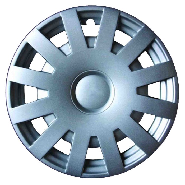 440-15_4 PEZZI.jpg Copricerchi Da 15" Pollici Compatibili Per Citroen C3 Dal 1998 Al 2008 - Berlingo Dal 1998 Al 2008 Senza Logo