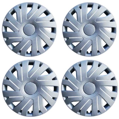 451-14.JPG Copricerchi Da 14" Pollici Compatibili Per Citroen C3 Restyling Dal 2005 Al 2010 - Nemo Dal 2007 Al 2012 Senza Logo